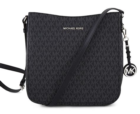 michael kors jet set item schwarz lack|Michael Kors jet set messenger.